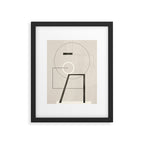 Geometric Shapes 17 Framed Art Print Gallery Image 5
