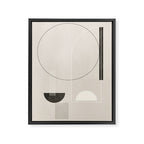 Geometric Shapes 18 Framed Canvas Print Gallery Image 6