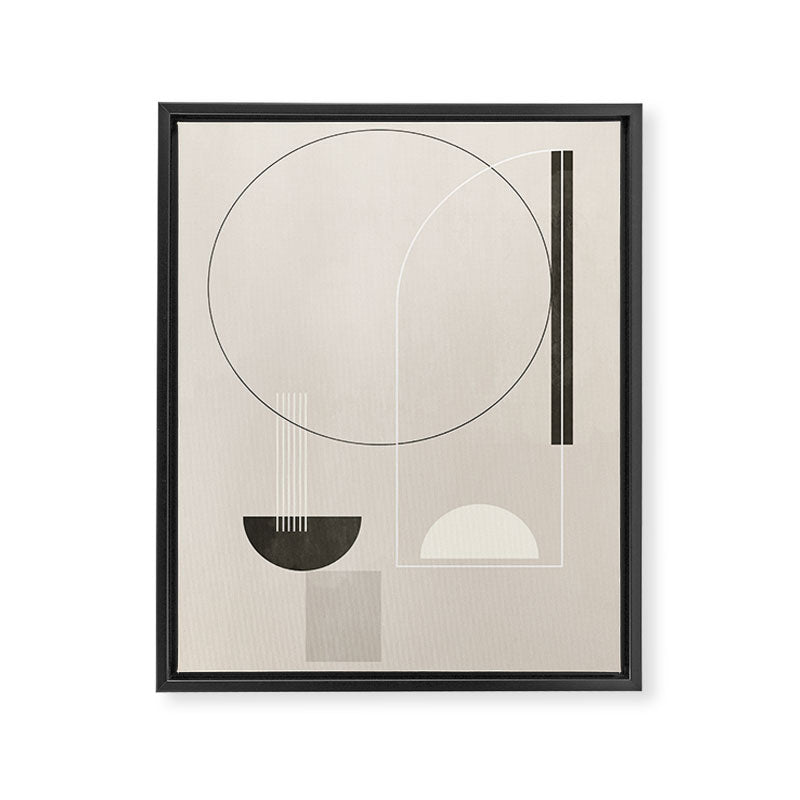 Geometric Shapes 18 Framed Canvas Print Gallery Image 6