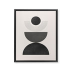 Geometric Shapes 18 Framed Canvas Print Gallery Image 6