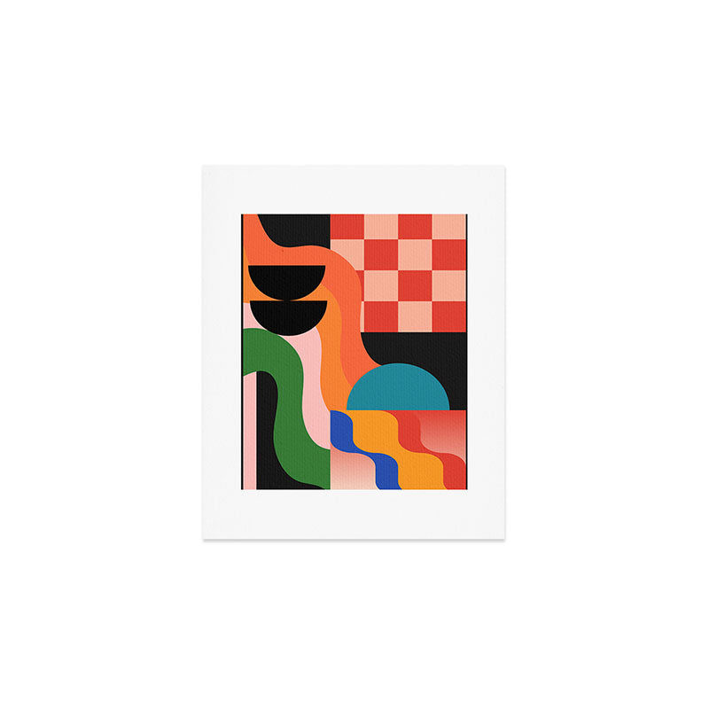 Geometric Shapes 180 Art Print Gallery Image 1