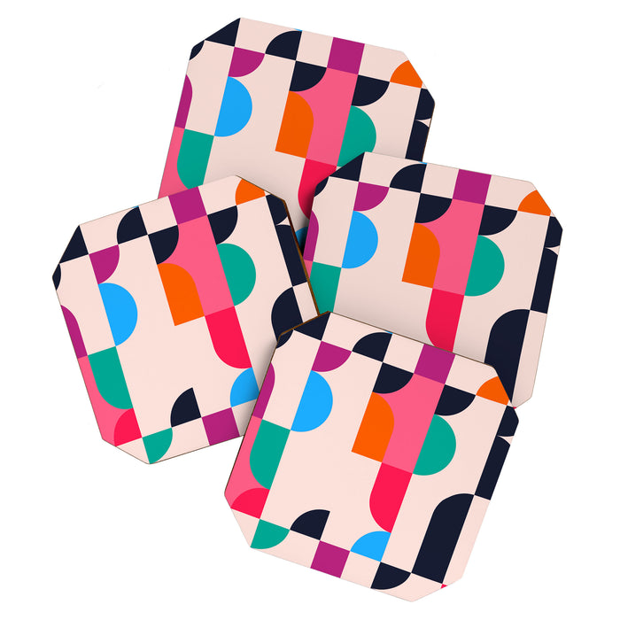 Geometric Shapes 197 Coaster Gallery Image 1