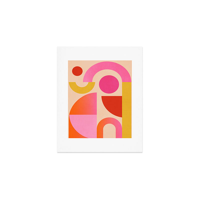 Geometric Shapes 201 Art Print Gallery Image 1