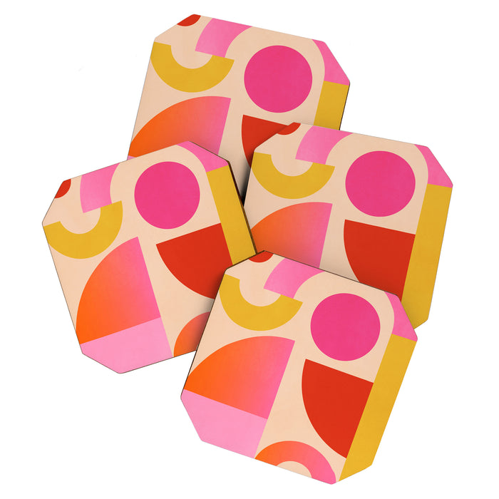 Geometric Shapes 201 Coaster Gallery Image 1