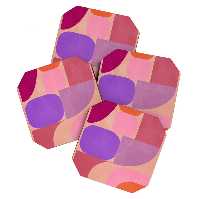 Geometric Shapes 202 Coaster Gallery Image 1