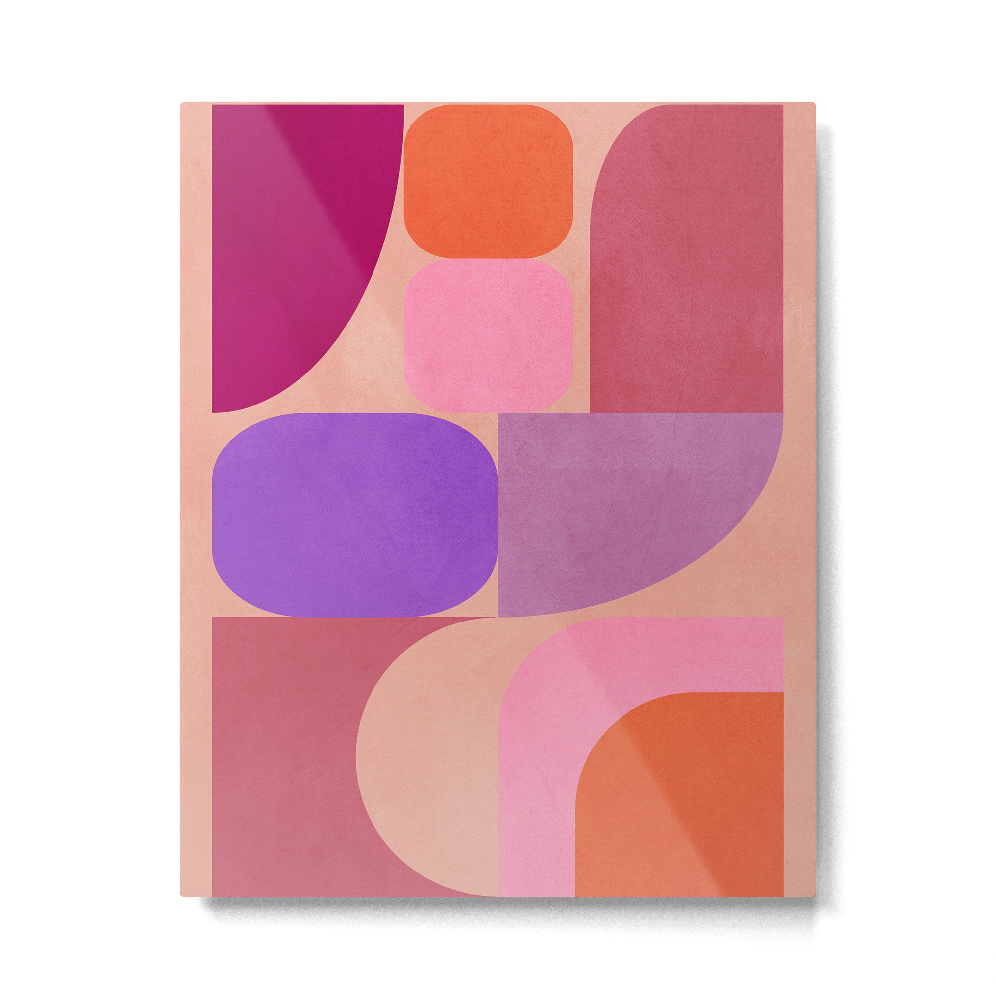 Geometric Shapes 202 Metal Print Gallery Image 4