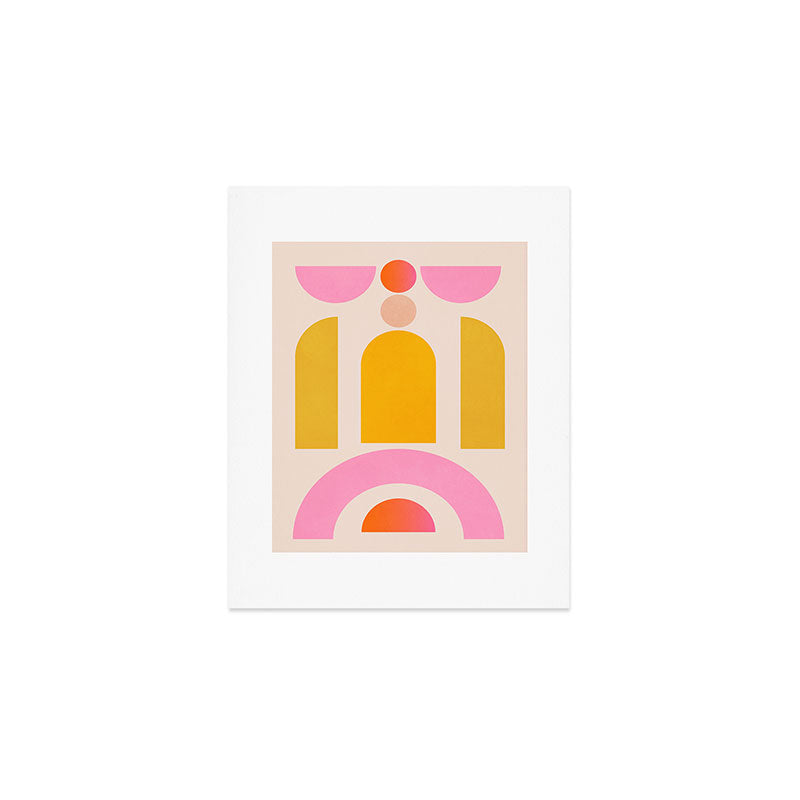 Geometric Shapes 203 Art Print Gallery Image 1