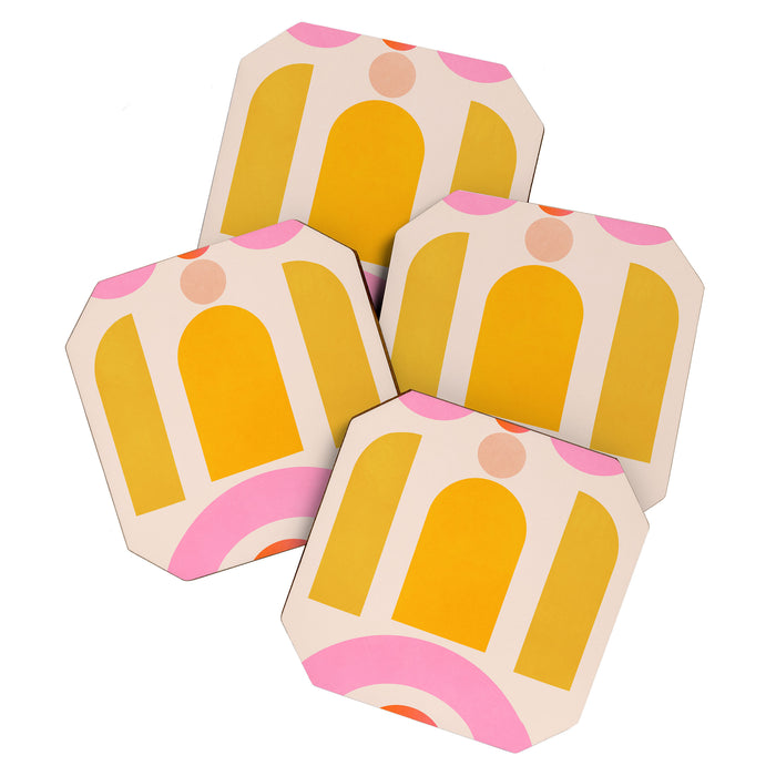 Geometric Shapes 203 Coaster Gallery Image 1