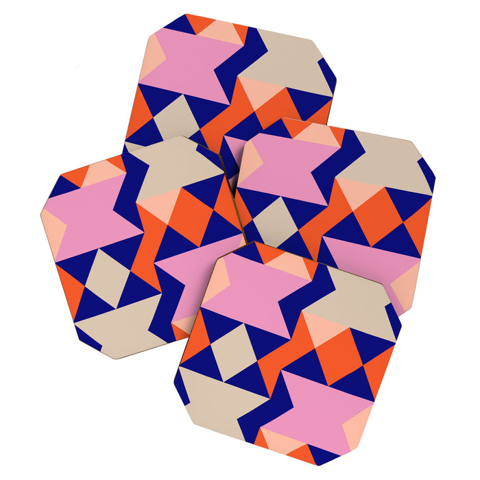 Geometric Shapes 217 Coaster Gallery Image 1