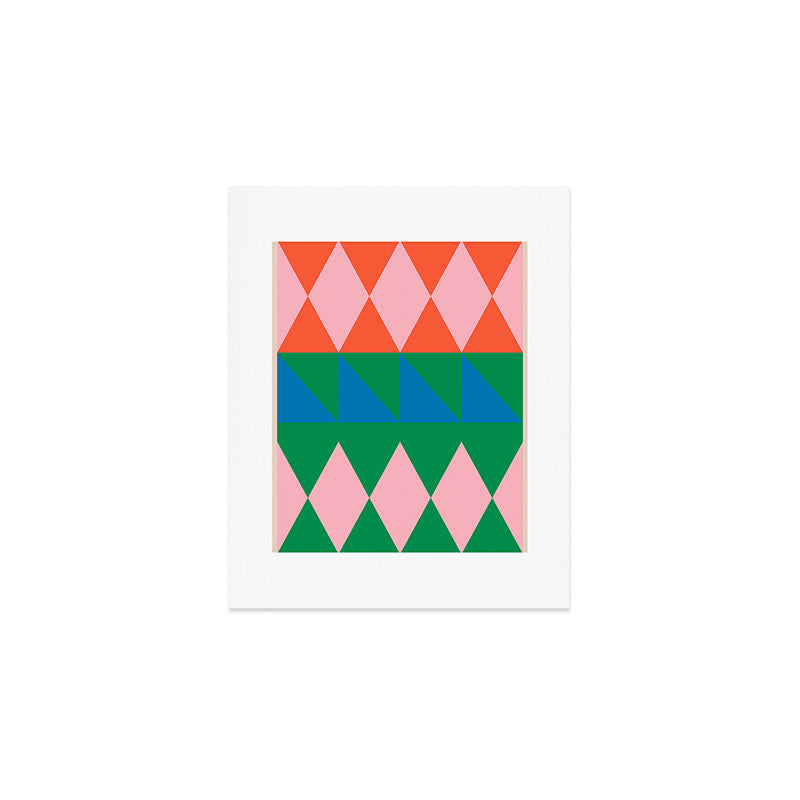 Geometric Shapes 220 Art Print Gallery Image 1