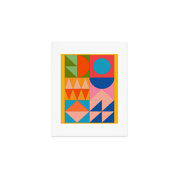 Geometric Shapes 237 Art Print Gallery Image 1