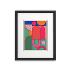 Geometric Shapes 239 Framed Art Print Gallery Image 6