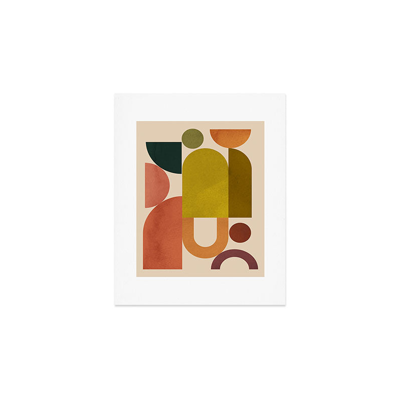 Geometric Shapes 244 Art Print Gallery Image 1
