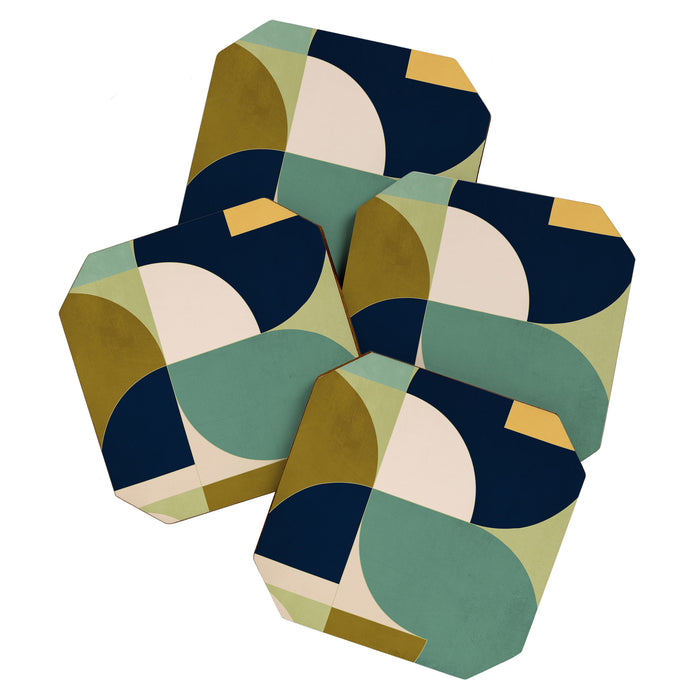 Geometric Shapes 249 Coaster Gallery Image 1