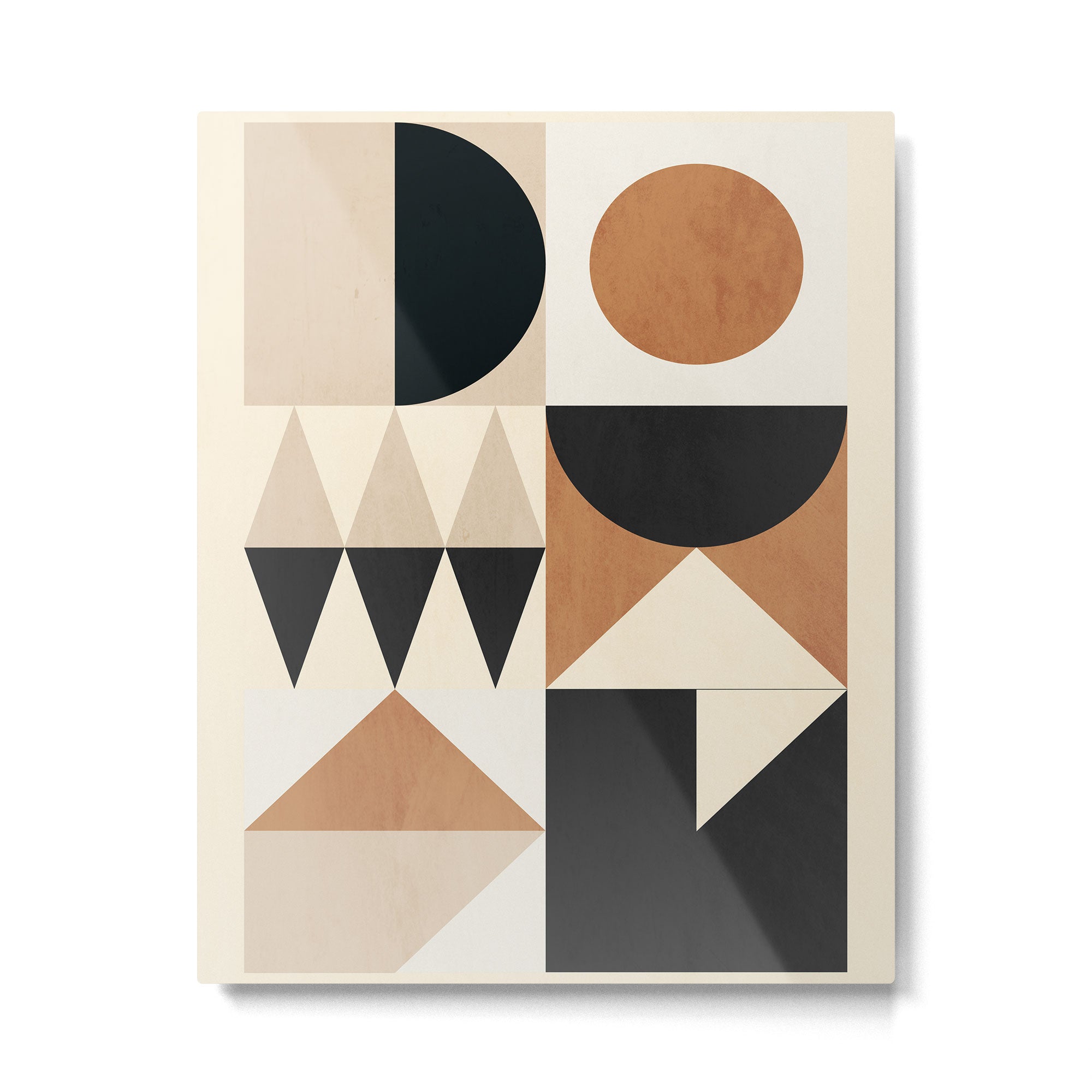 Geometric Shapes 252 Metal Print Gallery Image 4