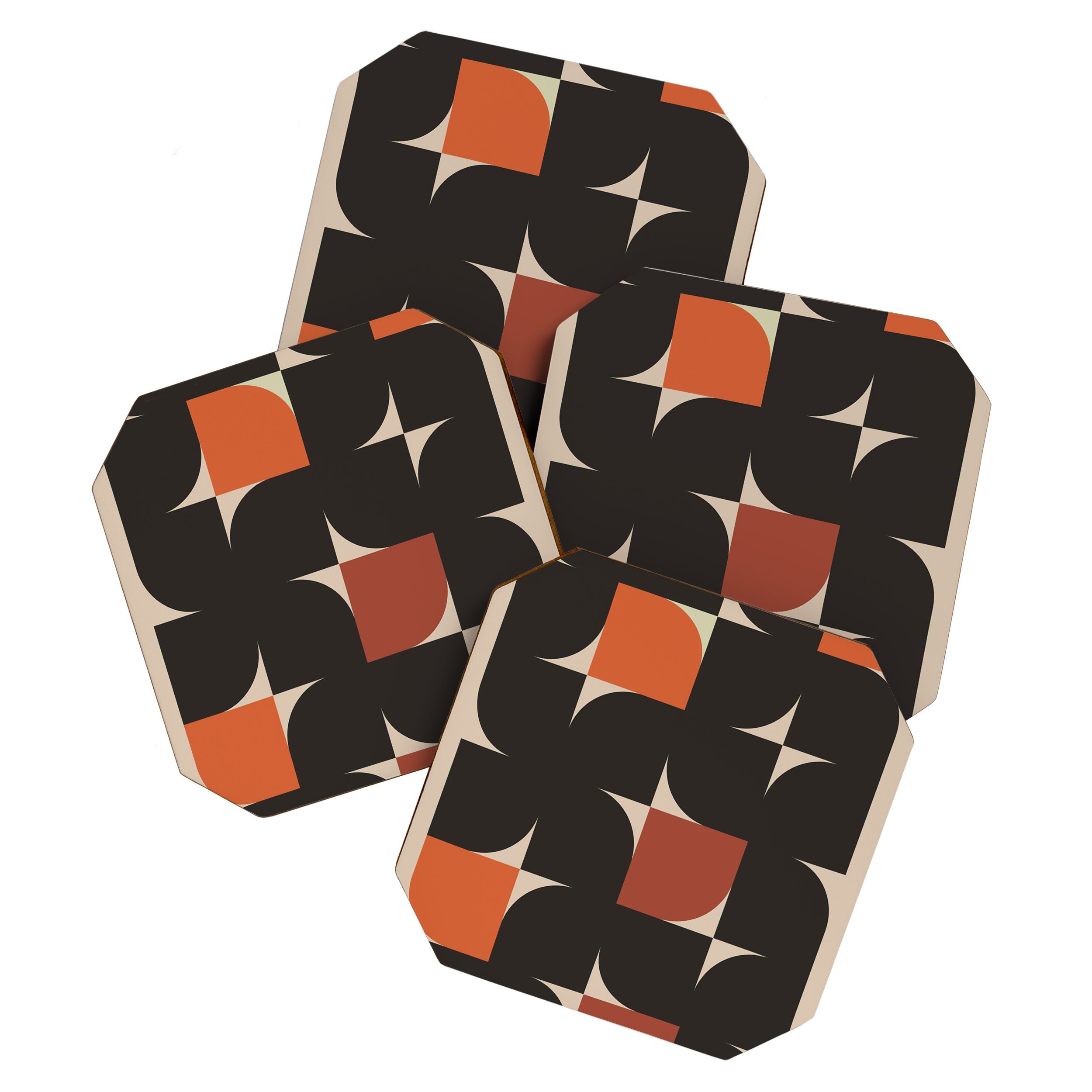 Geometric Shapes 254 Coaster Gallery Image 1