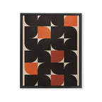 Geometric Shapes 254 Framed Canvas Print Gallery Image 6