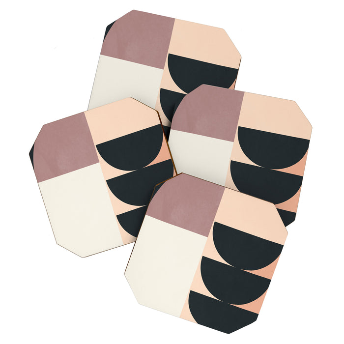 Geometric Shapes 255 Coaster Gallery Image 1