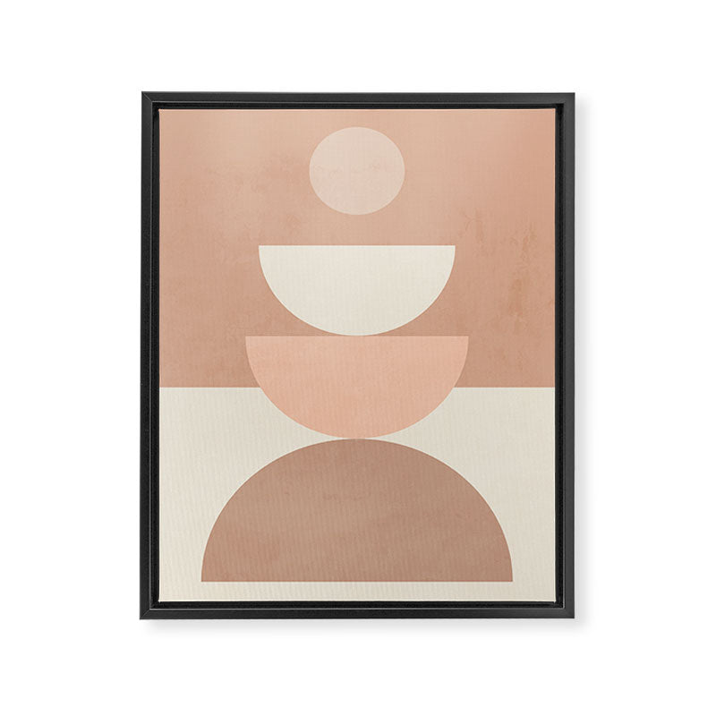 Geometric Shapes 3 Framed Canvas Print Gallery Image 6