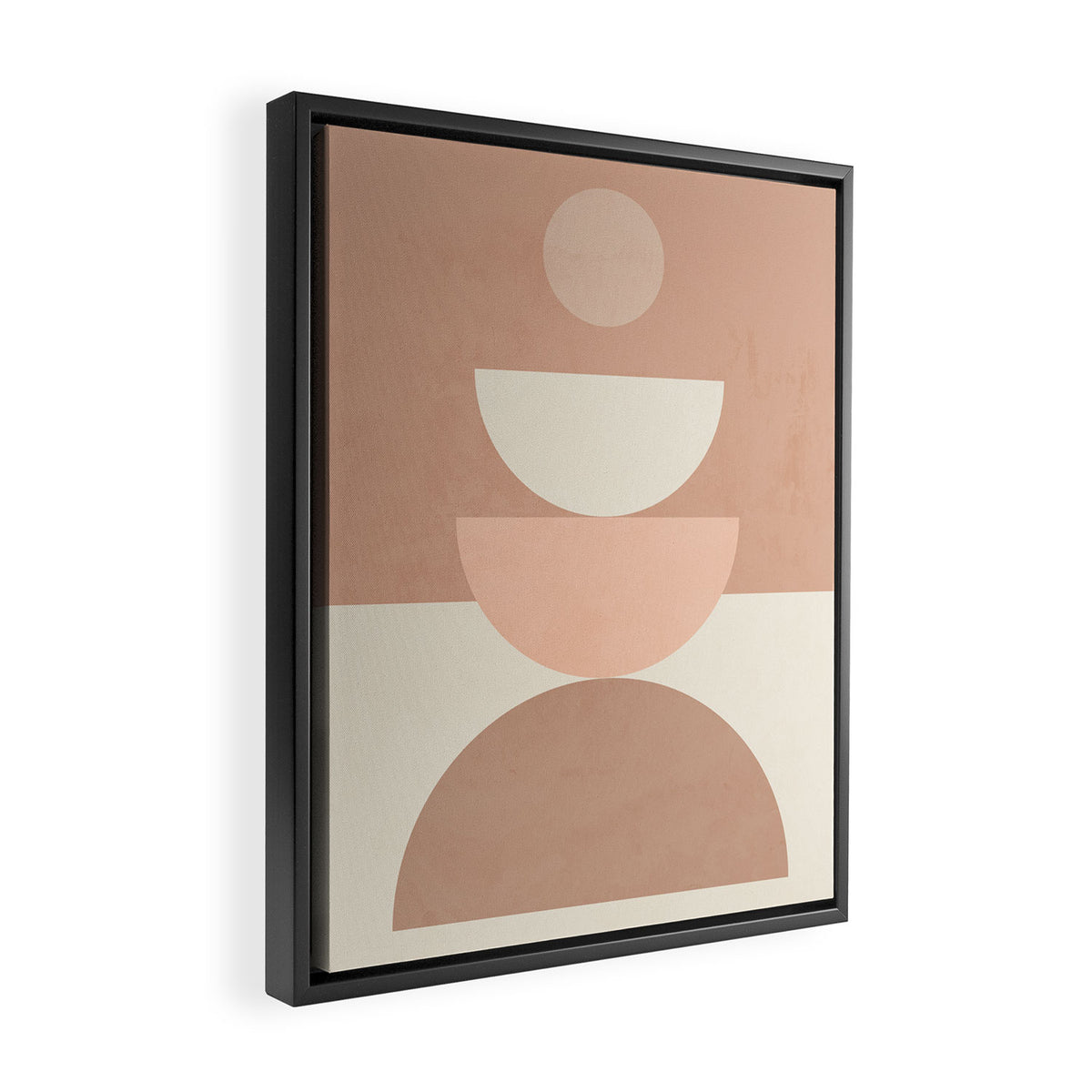 Geometric Shapes 3 Framed Canvas Print Gallery Image 2
