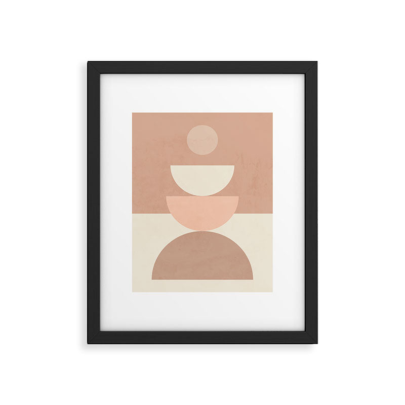 Geometric Shapes 3 Framed Art Print Gallery Image 5