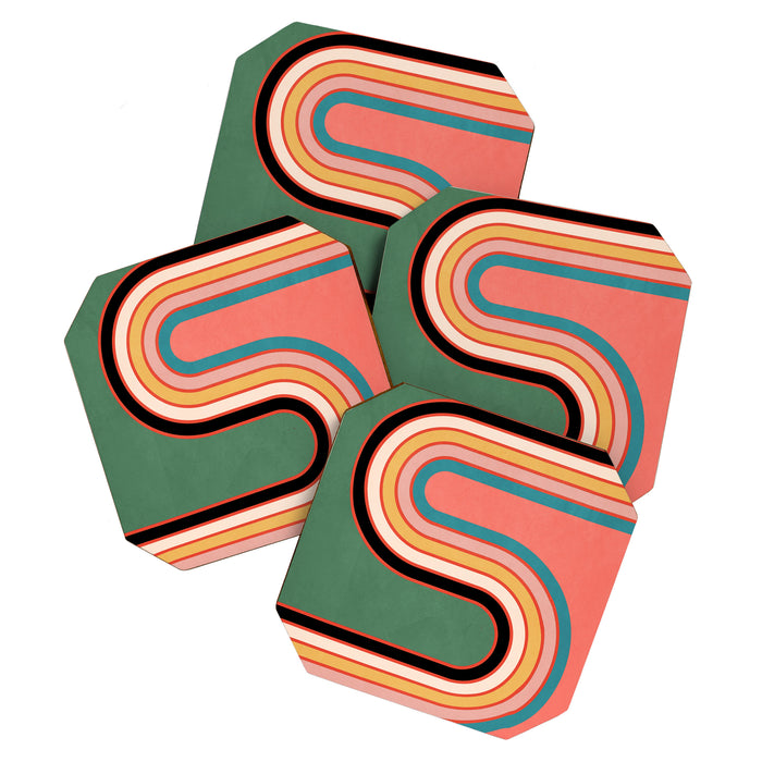 Geometric Shapes 47 Coaster Gallery Image 1
