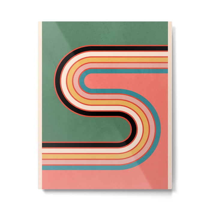 Geometric Shapes 47 Metal Print Gallery Image 1
