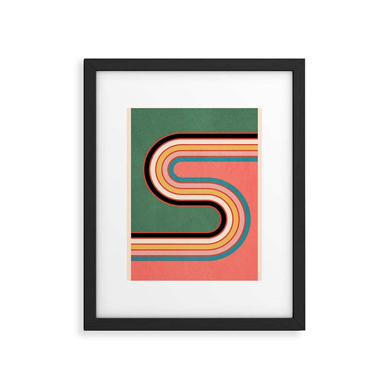 Geometric Shapes 47 Framed Art Print Gallery Image 5