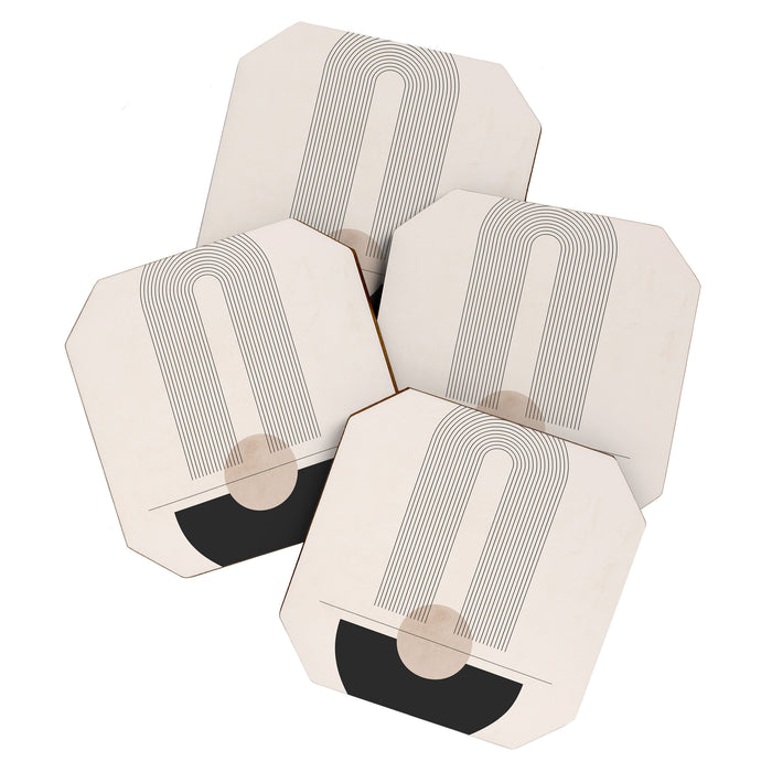 Geometric Shapes 49 Coaster Gallery Image 1
