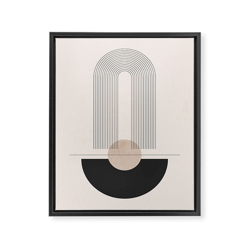 Geometric Shapes 49 Framed Canvas Print Gallery Image 6