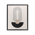Geometric Shapes 49 Framed Canvas Print Gallery Image 6
