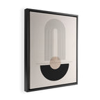 Geometric Shapes 49 Framed Canvas Print Gallery Image 2