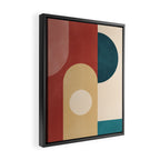Geometric Shapes 84 Framed Canvas Print Gallery Image 2