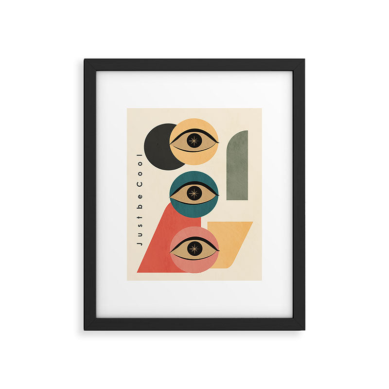 Just Be Cool 3 Framed Art Print Gallery Image 5