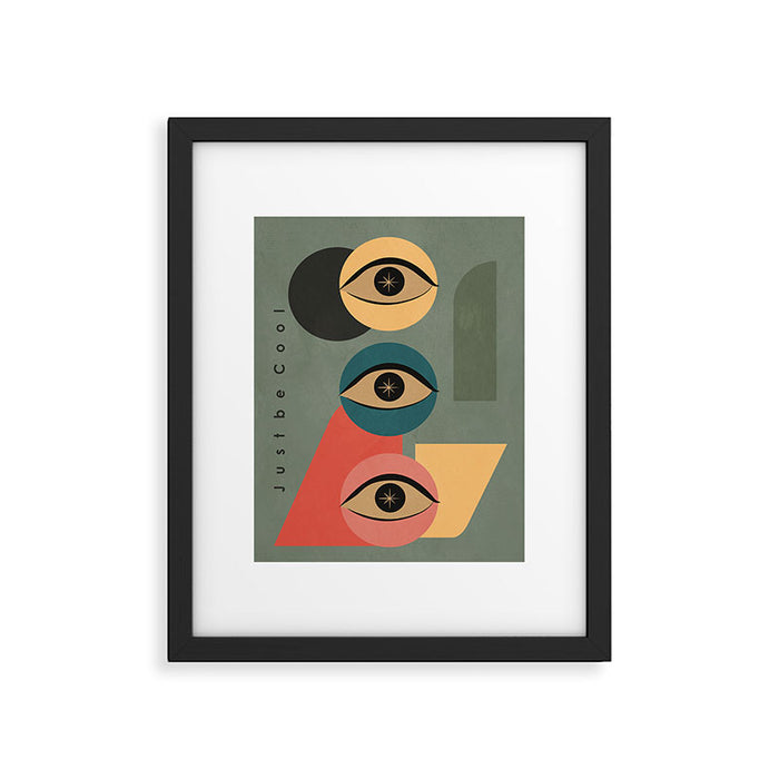 Just Be Cool Framed Art Print Gallery Image 1