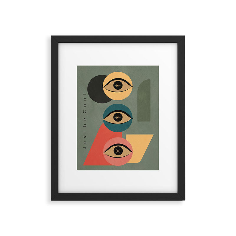 Just Be Cool Framed Art Print Gallery Image 5