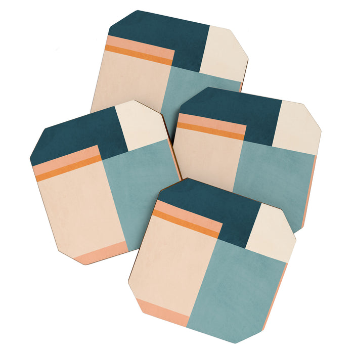 Minimal Abstract 14 Coaster Gallery Image 1