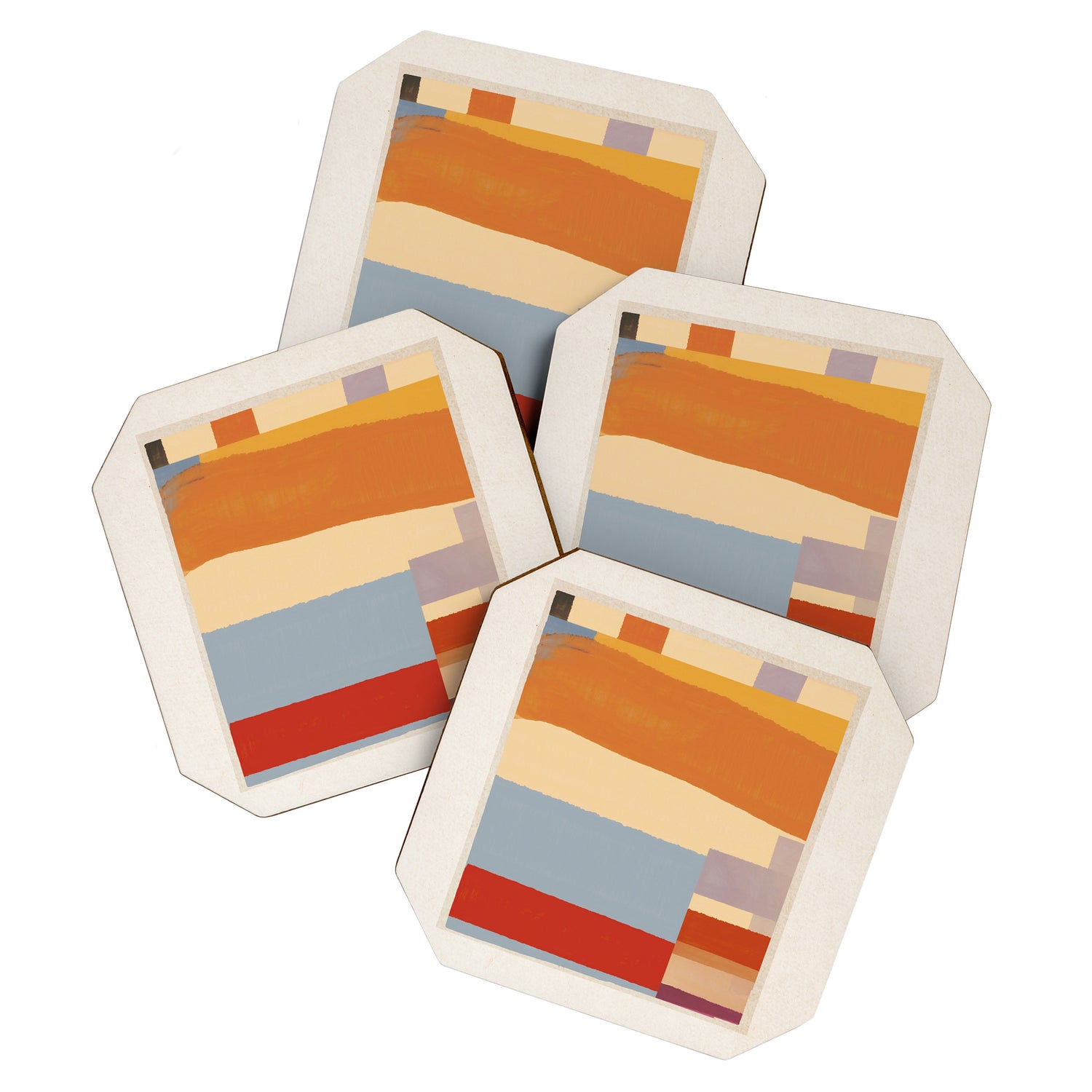 Minimal Abstraction Coaster Gallery Image 1