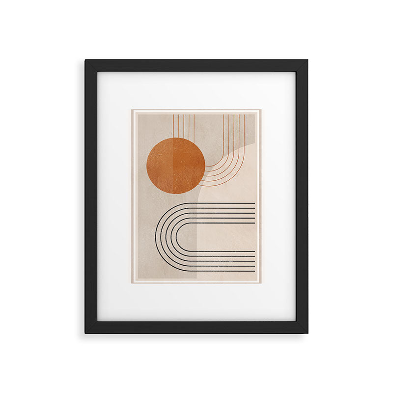 Minimal Geometric 138 Framed Art Print Gallery Image 5