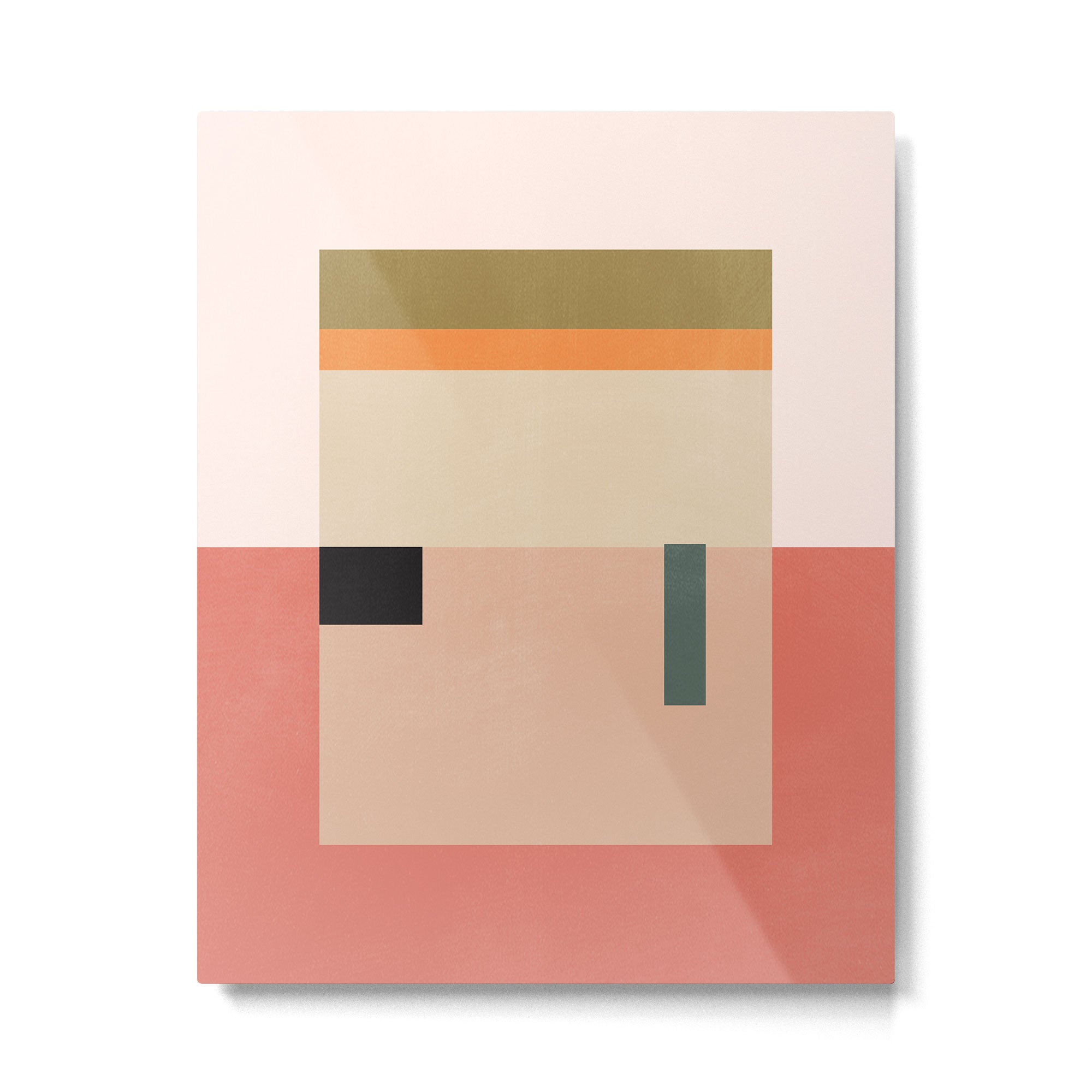 Minimal Geometric 154 Metal Print Gallery Image 4