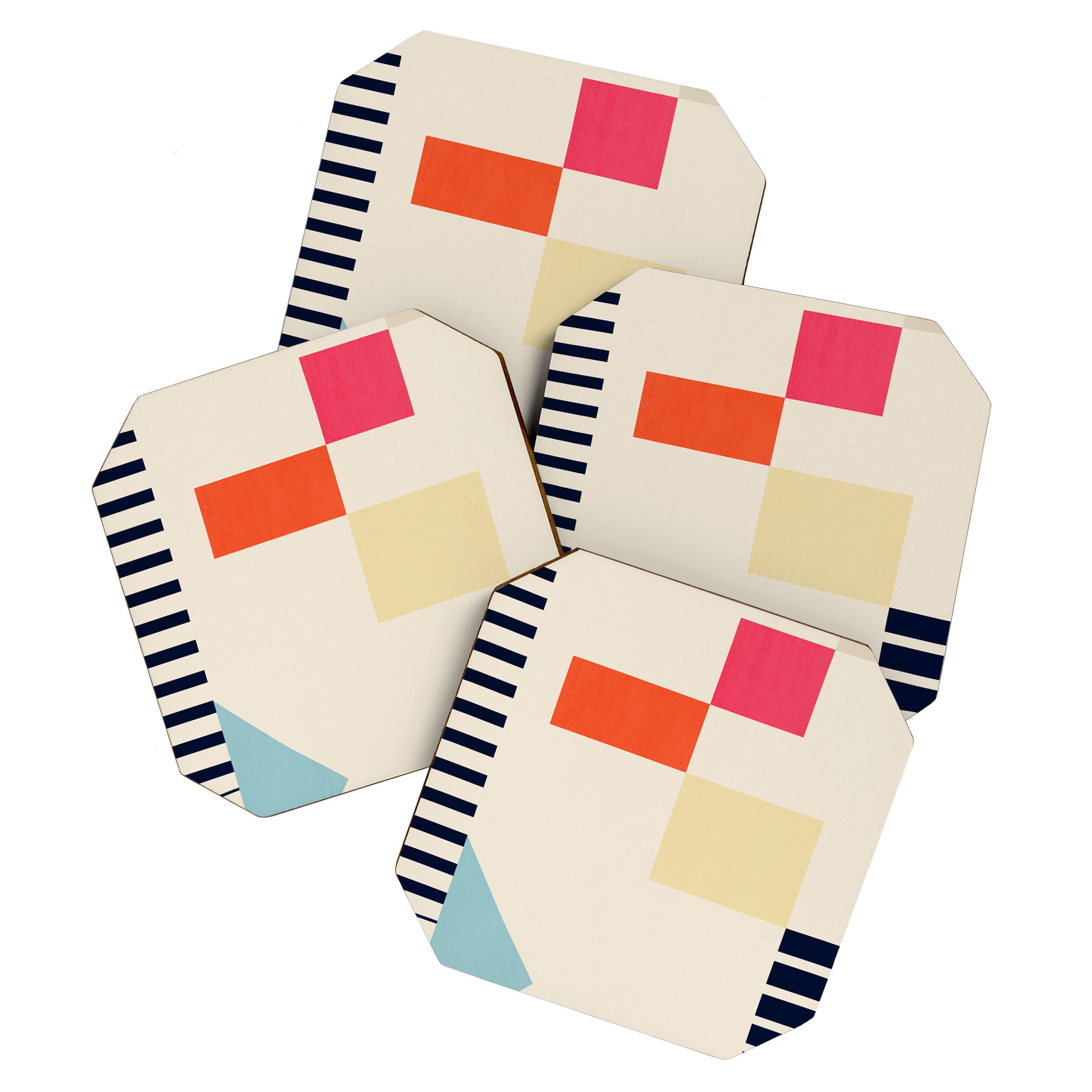 Minimal Geometric 211 Coaster Gallery Image 1