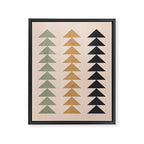 Minimal Geometric 32 Framed Canvas Print Gallery Image 8