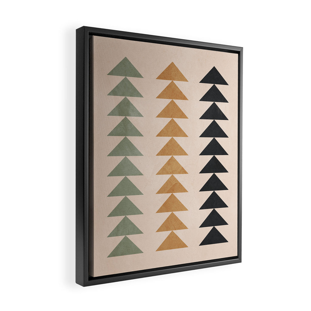 Minimal Geometric 32 Framed Canvas Print Gallery Image 2
