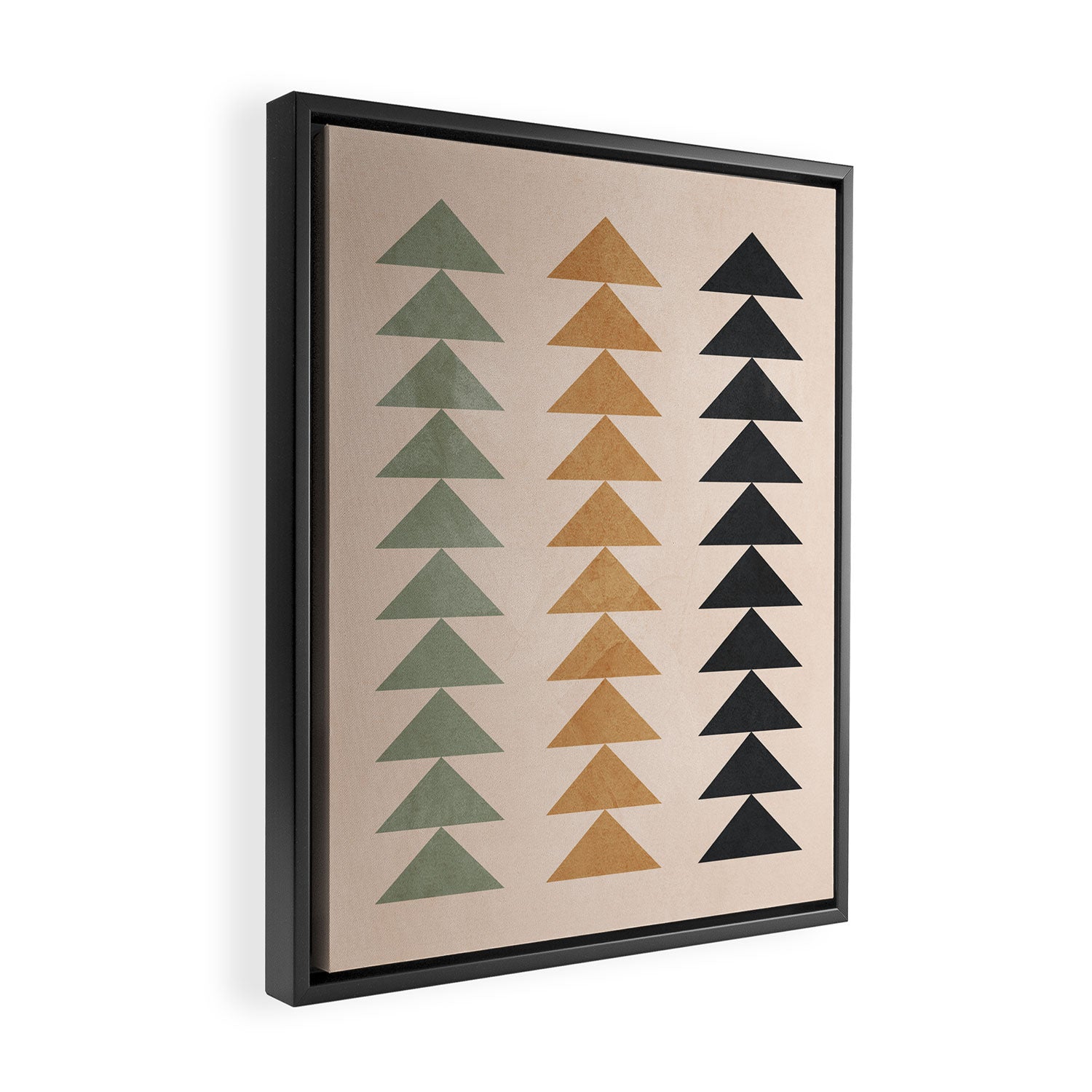 Minimal Geometric 32 Framed Canvas Print Gallery Image 2