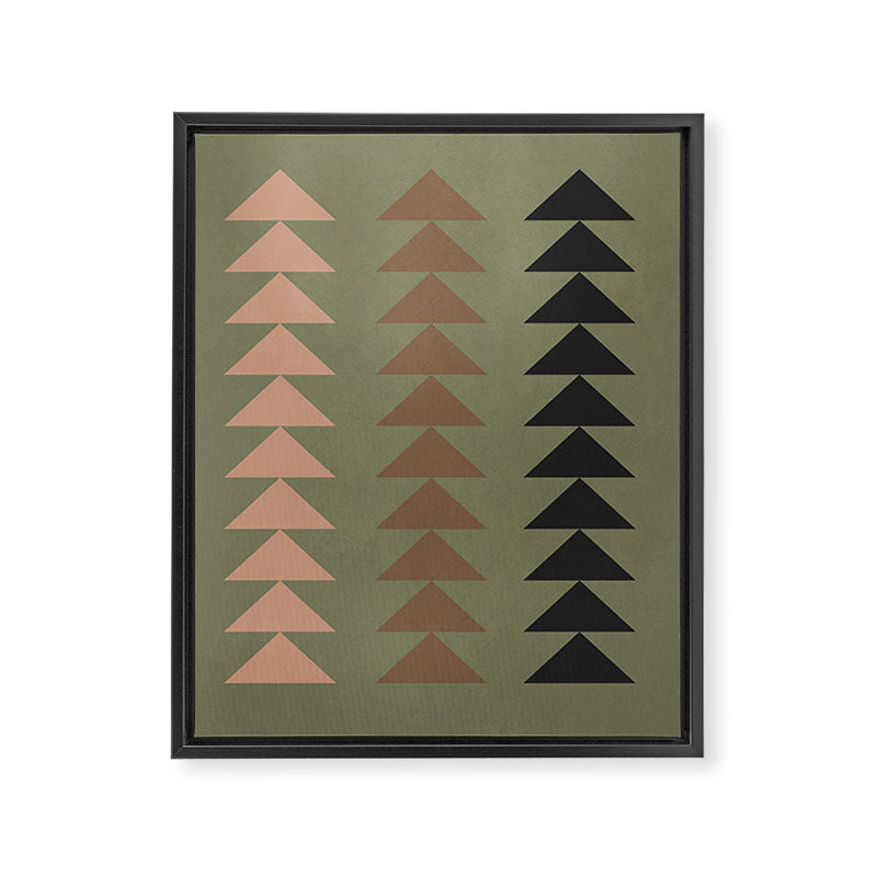 Minimal Geometric 33 Framed Canvas Print Gallery Image 8
