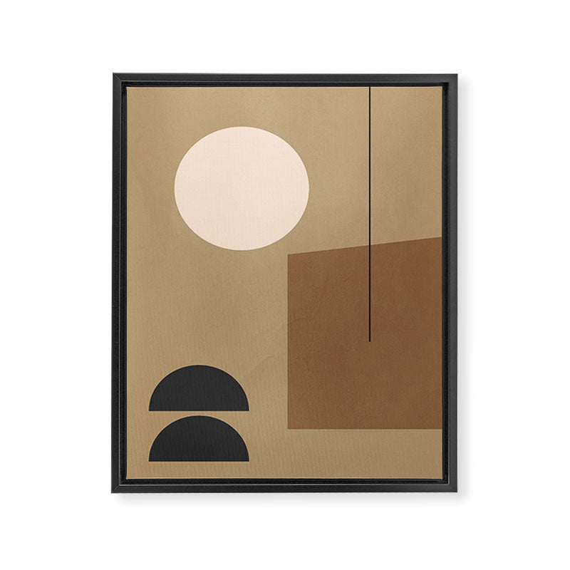 Minimal Geometric 34 Framed Canvas Print Gallery Image 6