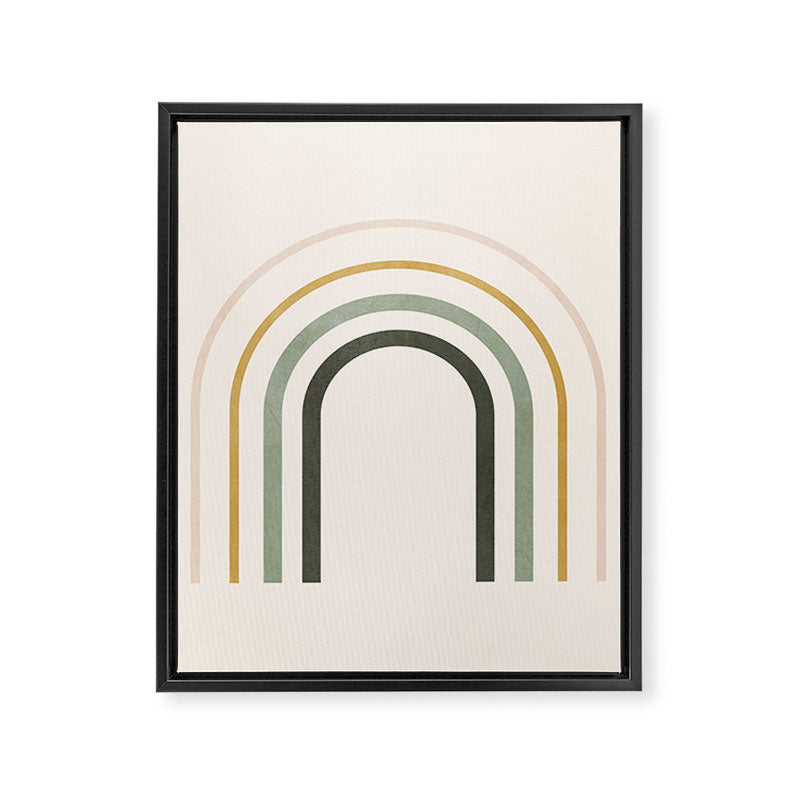 Minimal Geometric 50 Framed Canvas Print Gallery Image 6