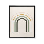 Minimal Geometric 50 Framed Canvas Print Gallery Image 6