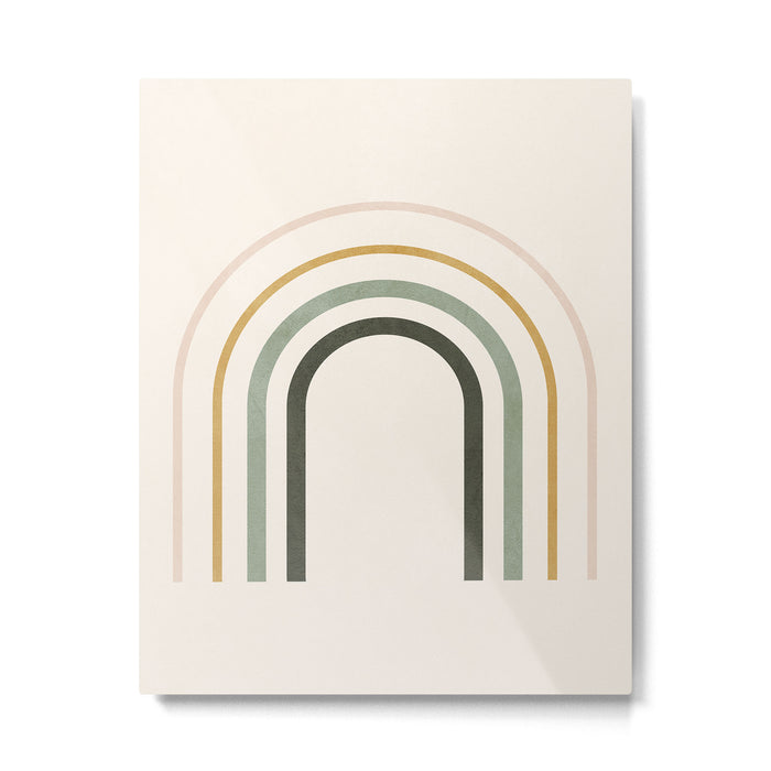 Minimal Geometric 50 Metal Print Gallery Image 1