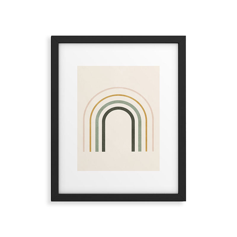 Minimal Geometric 50 Framed Art Print Gallery Image 4